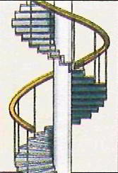 Спиральная лестница – это тот же винт